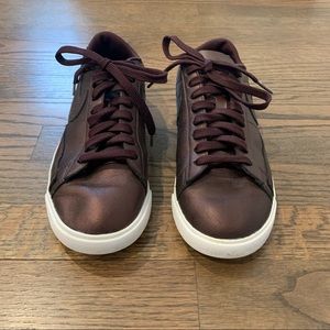 Nike Blazer Low Metallic Mahogany Skateboarding Shoe
